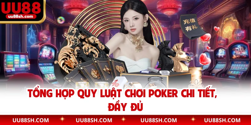 Tổng hợp quy luật chơi Poker chi tiết,  đầy đủ